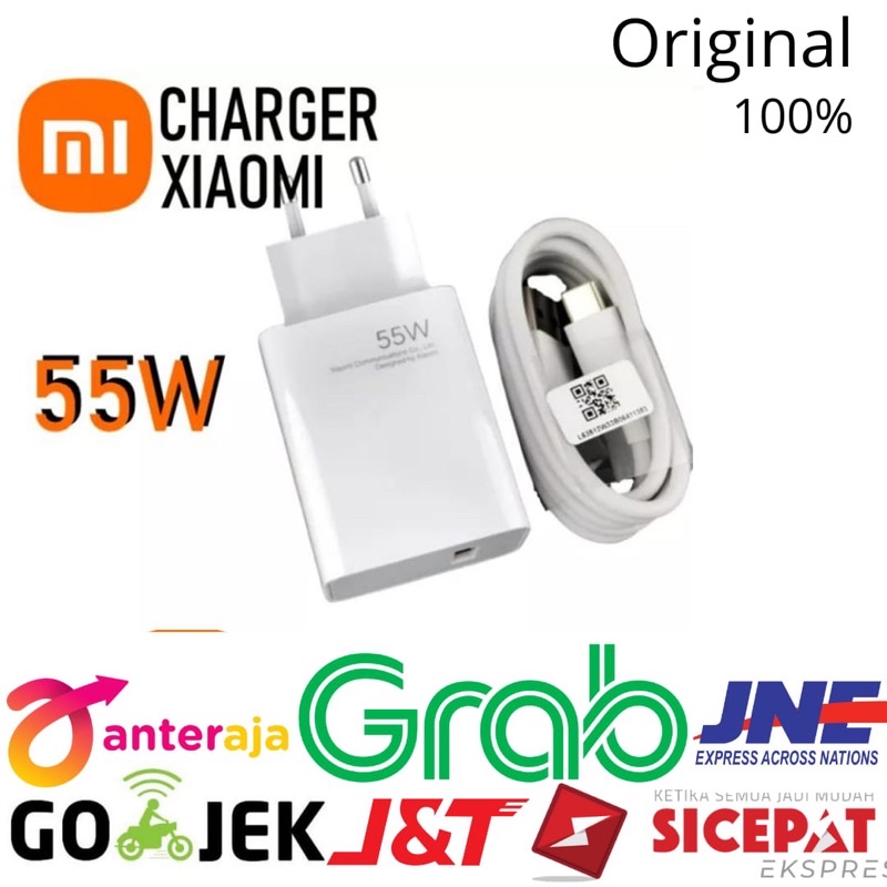 CHARGER XIAOMI 55W ORI 100%