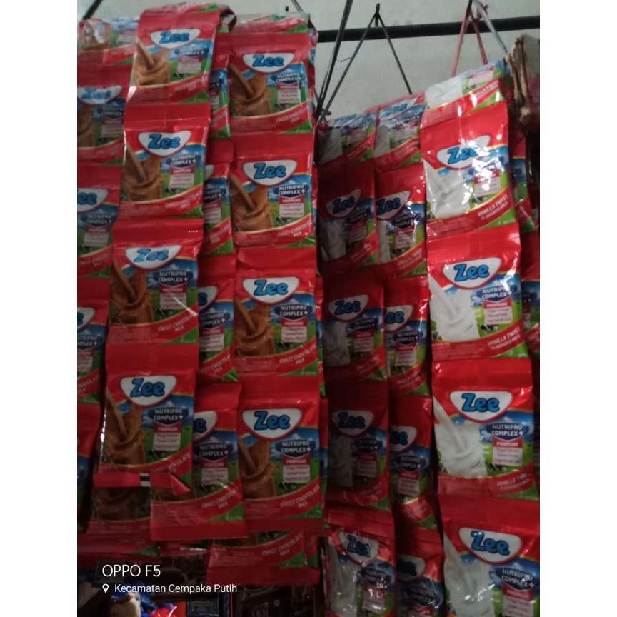 

Susu Zee Sachet 1 Renteng isi 10 Sachet Rasa Coklelat dan Putih