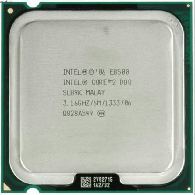 Processor Intel Core 2 duo E8500