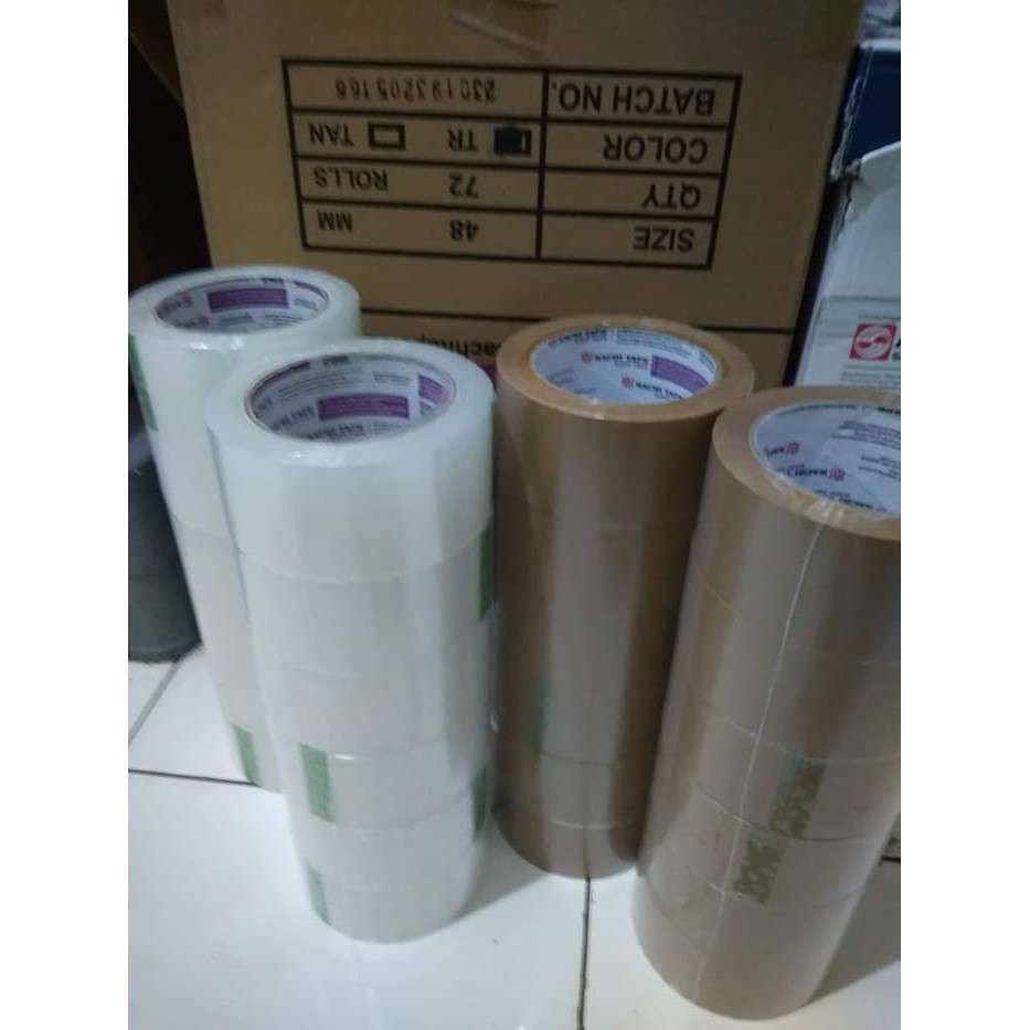 

Nachi Tape Lakban BENING/COKLAT 2 Inch (48 mm)