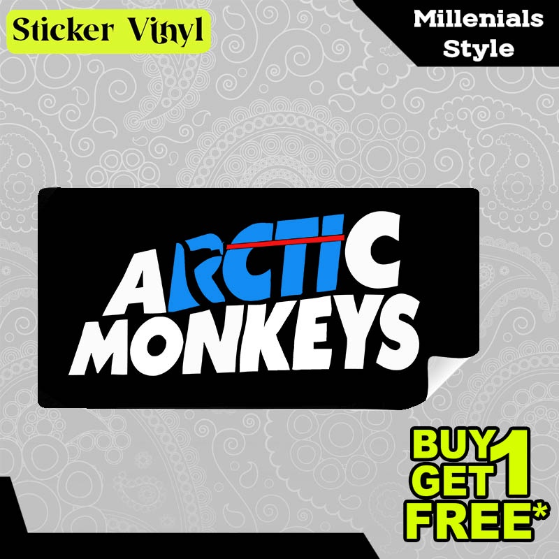 

Stiker Sticker Arctic Monkey Gambar Unik Desain Keren dan Kekinian Aesthetic Bahan Vinyl Satuan Anti Air