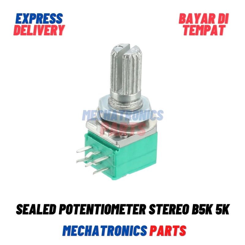 Sealed Potentiometer Potensiometer potensio Stereo B5K 5K