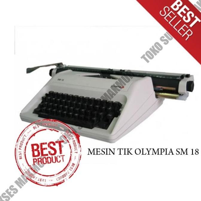 

Mesin Ketik OLYMPIA SM18 Ukuran A3/18inch -Manual Typewriter/Tik SM 18