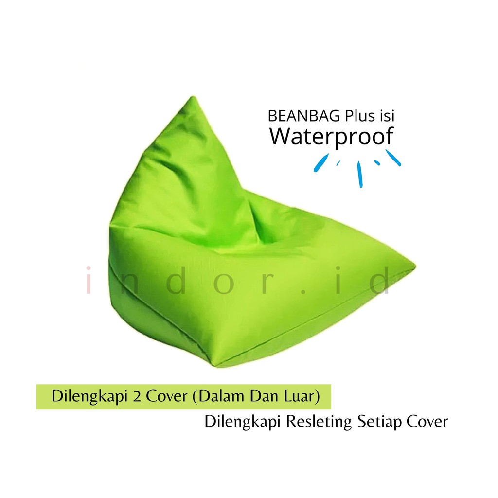 BEAN BAG PLUS ISI MURAH WATERPROOF SIZE MEDIUM