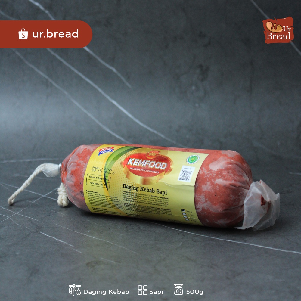 Daging Kebab Sapi Kemfood 500gram