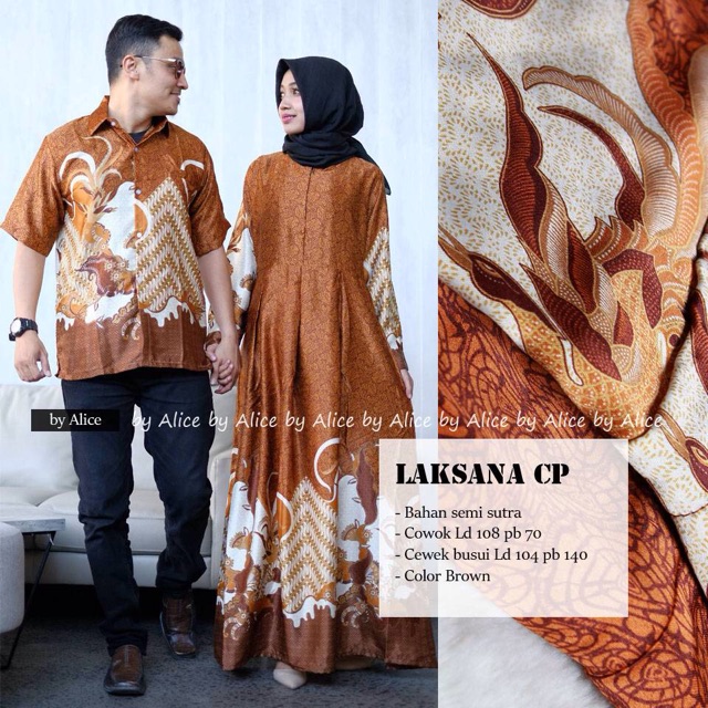 Couple batik laksana || sarimbit eksklusif