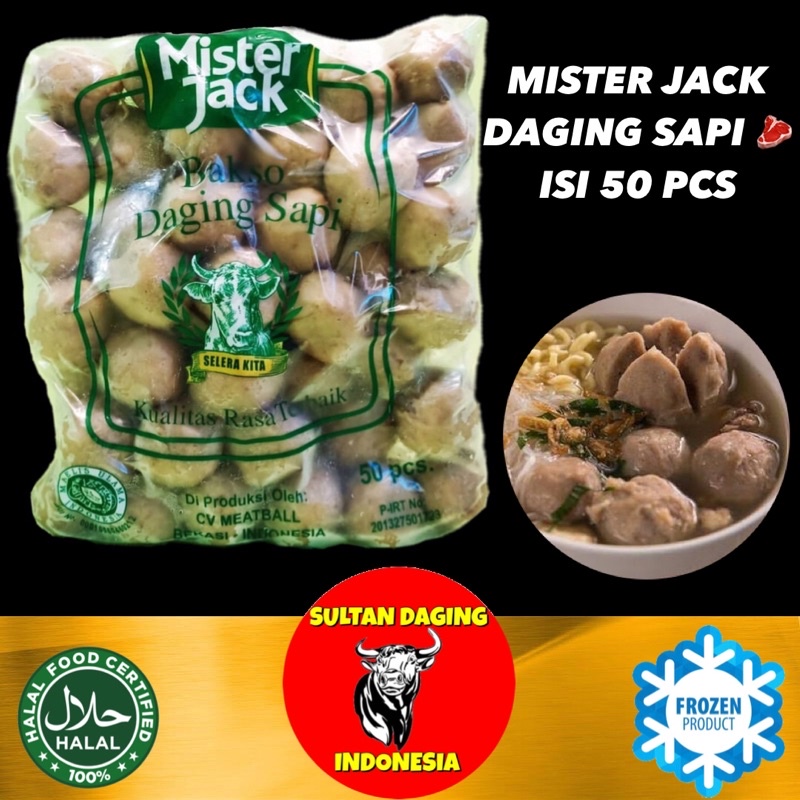 

BAKSO SAPI MISTER JACK SELERA KITA ISI 50 PCS/ BAKSO DAGING SAPI/ BASO ISI 50 PCS/ BAKSO SAPI ISI 50/ BAKSO KITA SELERA/ BAKSO MISTER JACK 50 PC/ BAKSO DAGING PREMIUM