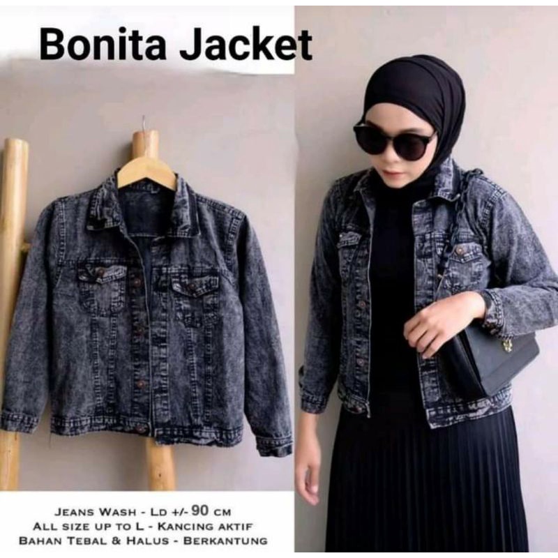 Jaket biondy wanita/jaket jeans termurah