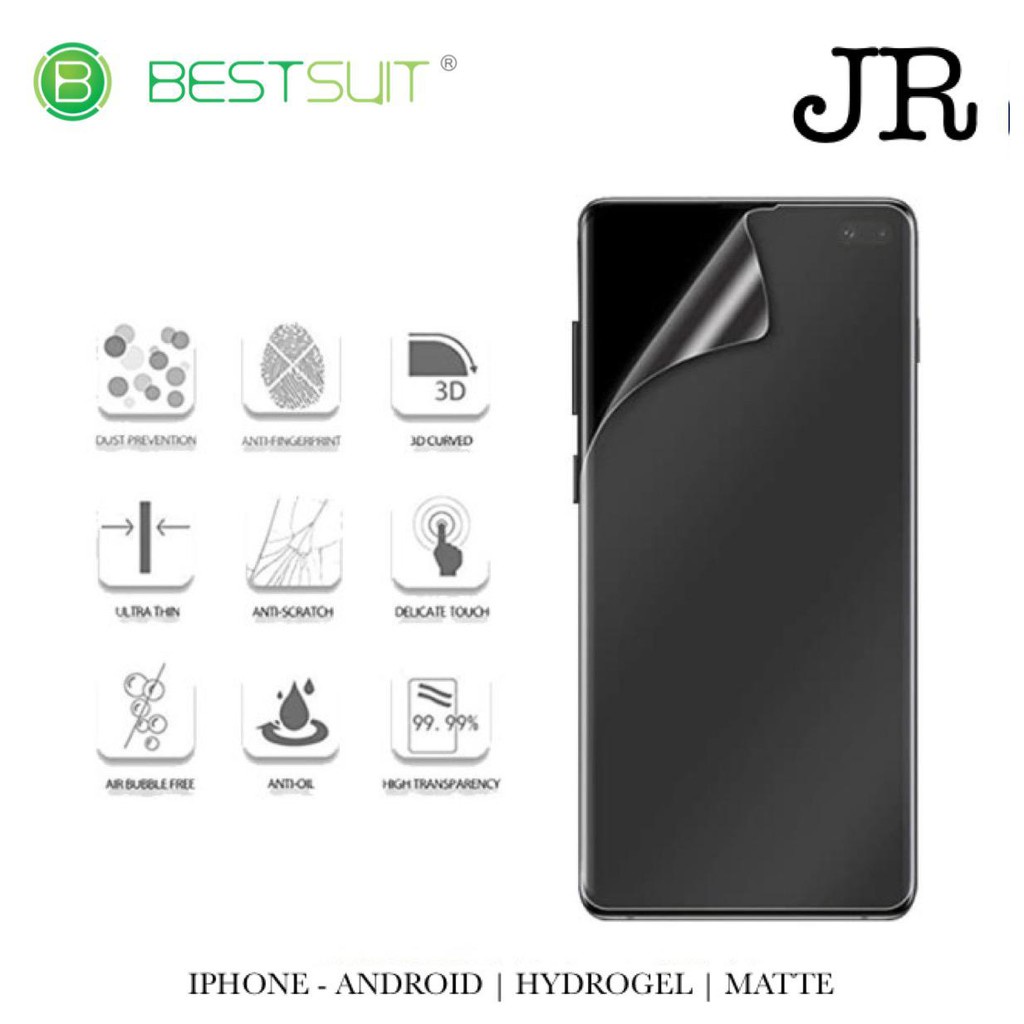 BEST SUIT Anti Gores GLARE iPhone XS MAX / X/XS / XR BODY SHARK HYDROGEL