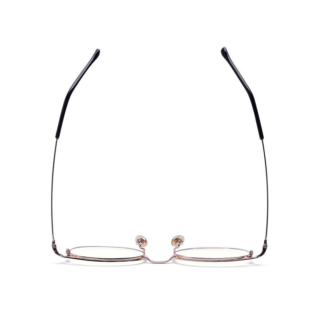 R-FLOWER Anti-blue Light Glasses Reading Gaming Round Circle Eyeglasses Computer Goggles