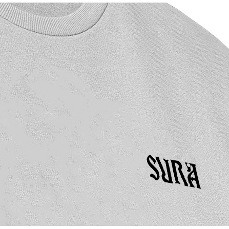 Sura Positiva - Sweater Crewneck (Primary Base) Abu abu Misty