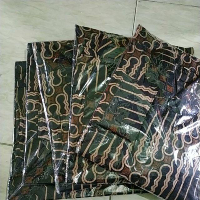 Afiya Batik Hrb026 Kenongo Kemeja Panjang Pekalongan
