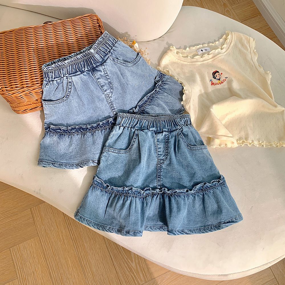 newborn jean skirt