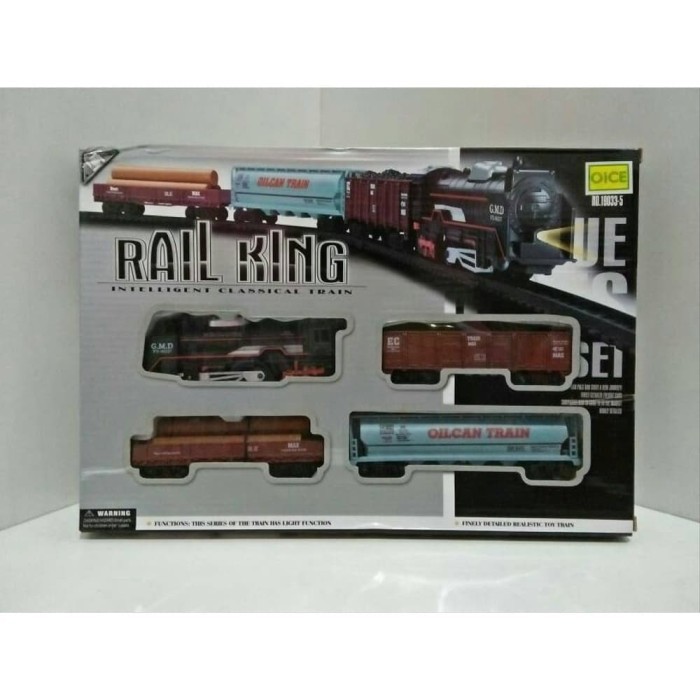 Mainan Kereta Api Hitam - Rail King 190334