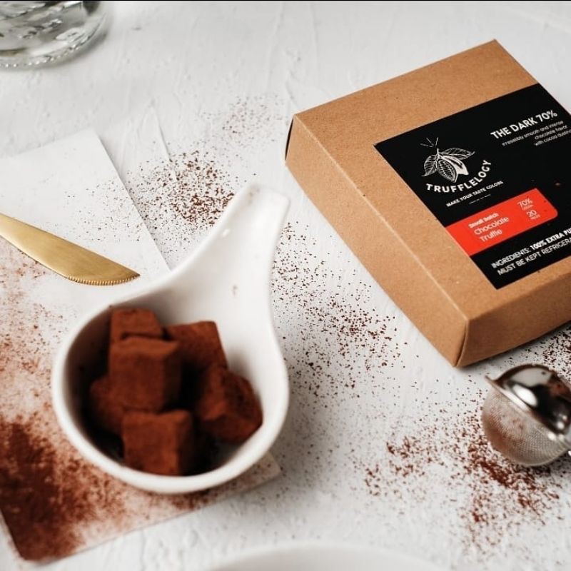 

RK60 Trufflelogy - The Dark Light 100% Halal Cokelat Lokal Premium