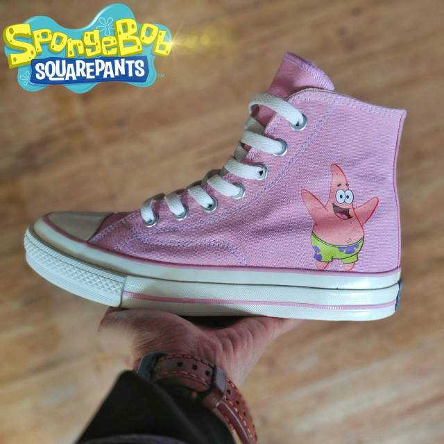 converse x spongebob