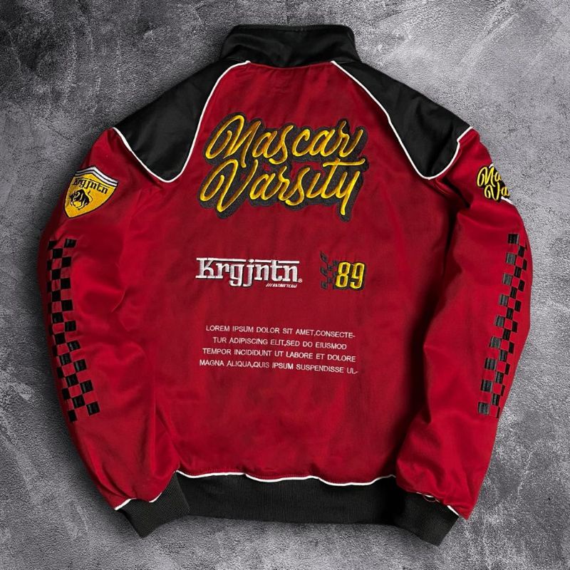 RACING JACKET BORN TO RACE / JAKET NASCAR BORN TO RACE ORIGINAL - NASCAR JACKET