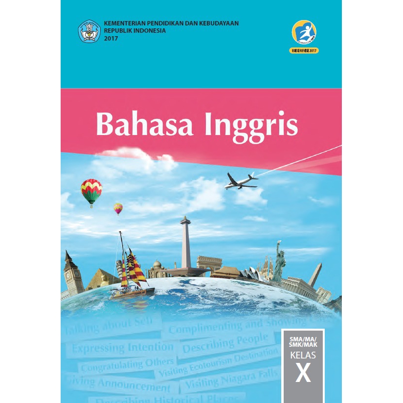 Buku Paket Bahasa Inggris Kelas 10 X Atau 1 Sma Ma Smk Kurikulum 2013 Revisi 2017 English Shopee Indonesia