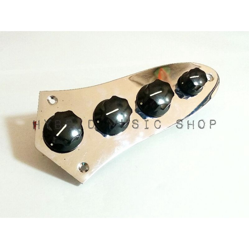 Plat Jazz Bass atau Plate Control Fender Set Include Preamp Aktif