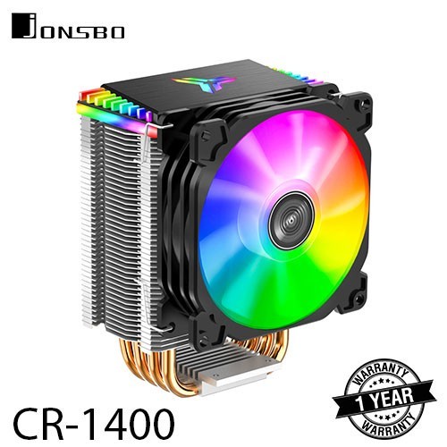 JONSBO CR-1400 ARGB CPU Fan Cooling / HSF Cooler RGB