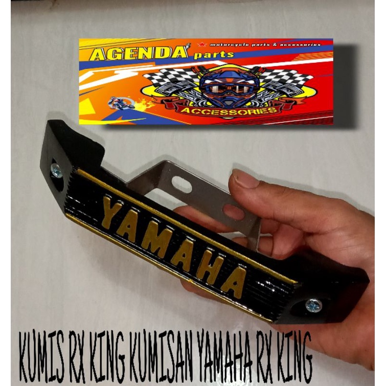 KUMIS RX KING KUMISAN YMH RX KING-bahan cor tebal dan rapih serta persisi sesuai photo