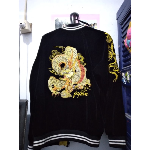 sukajan dragon velvet