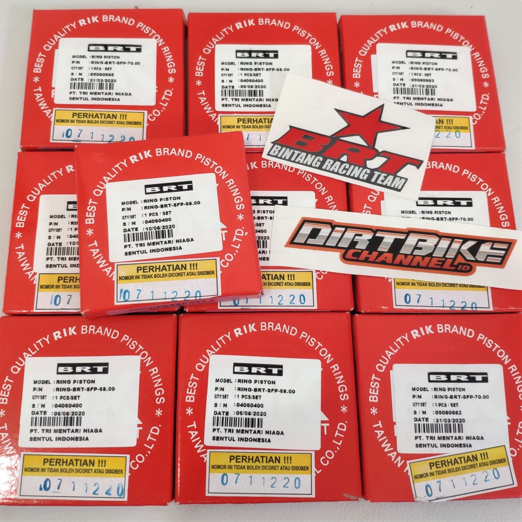 RING PISTON BRT 66 68 70 72 MM SUPER FORGING-1