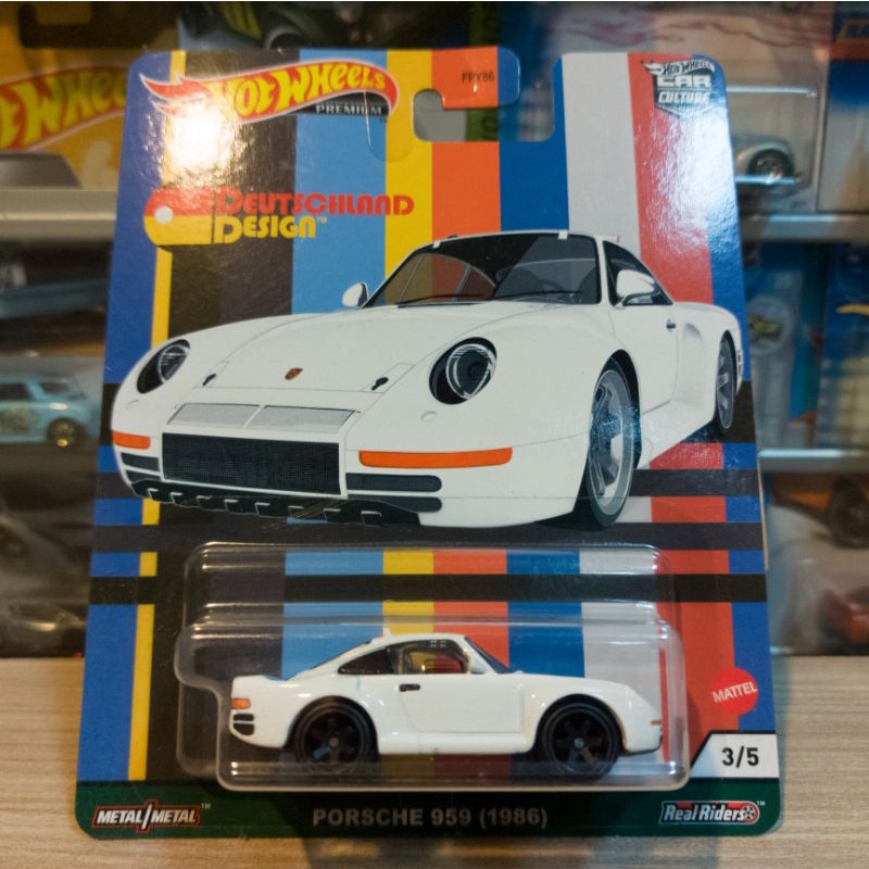 HOT WHEELS PORSCHE 959 (1986) - DEUTSCHLAND DESIGN - PREMIUM