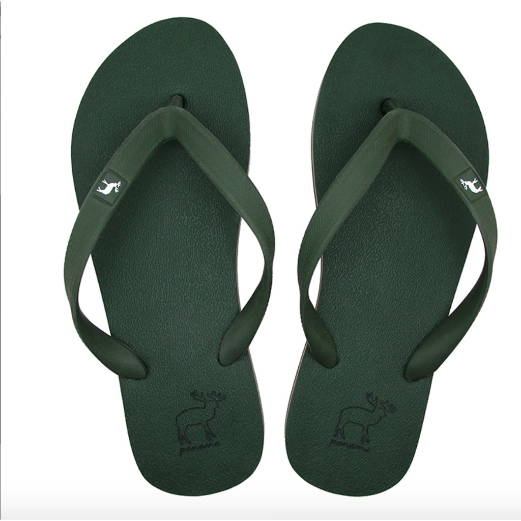 89stories - Sandal Jepit Panama / Sendal Pria Hijau / Flipflop / Sandal Pantai M8