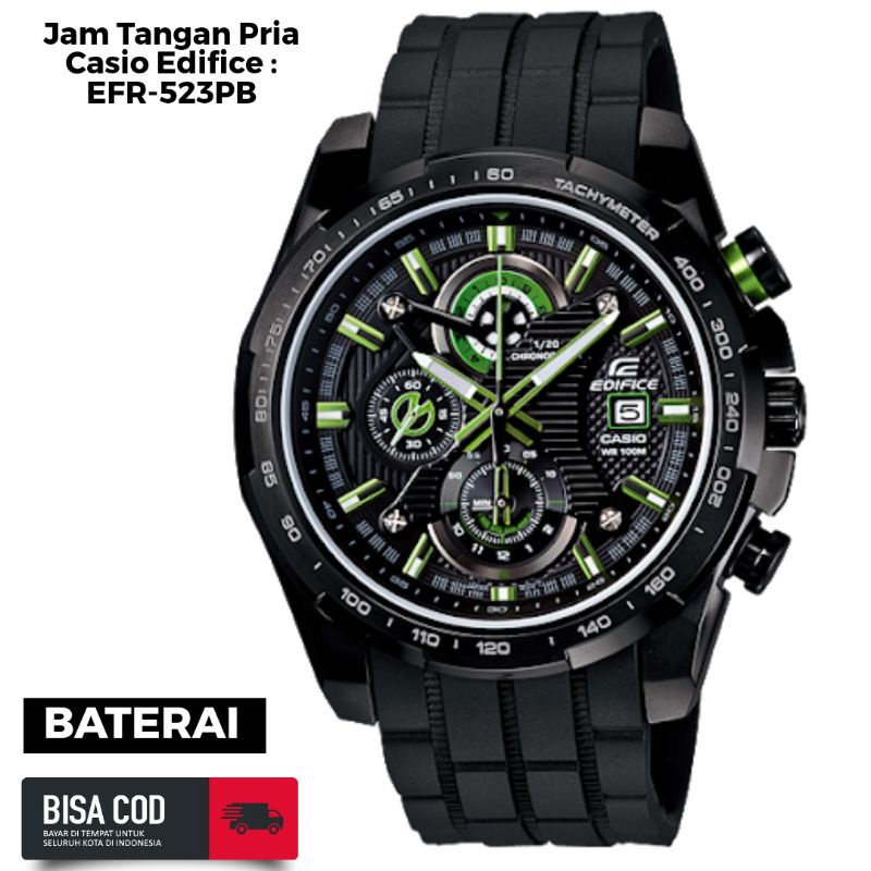 Jam Tangan Pria Casio Edifice : EFR-523PB