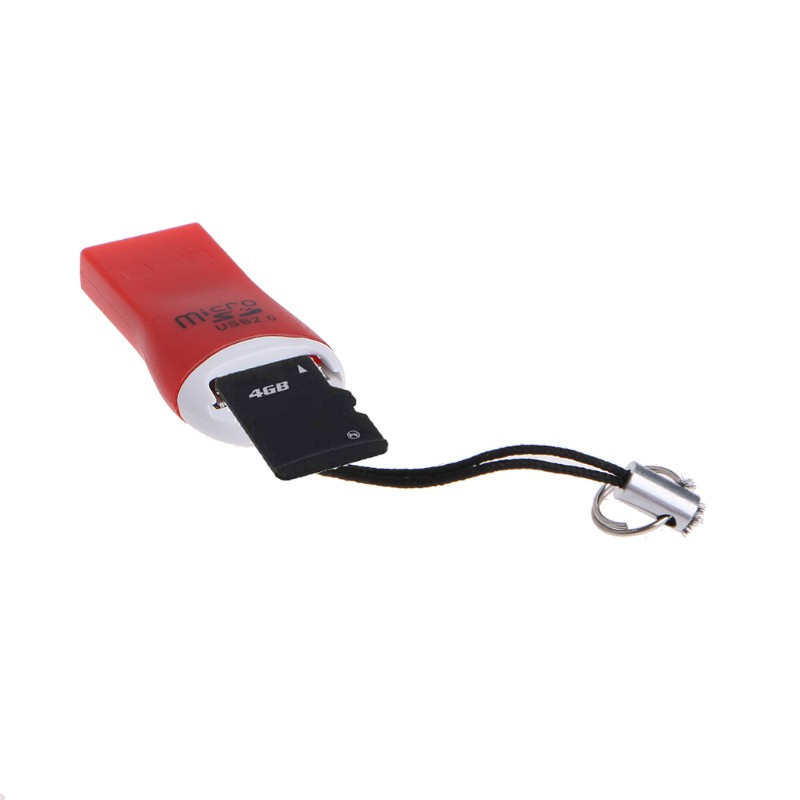 Btsg Adapter Card Reader Mini Usb 2.0 Bentuk Peluit Untuk Micro Sd Sdhc Sdxc T-Flash