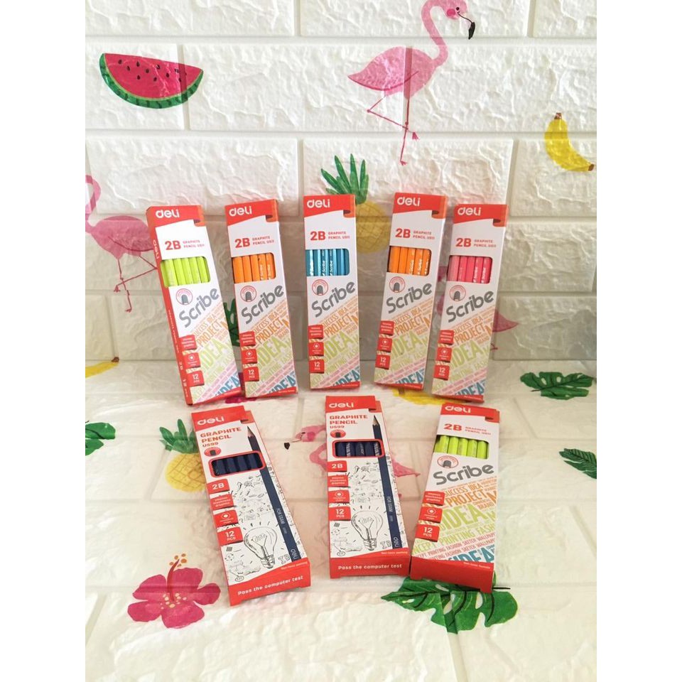 

Pensil deli 2B graphite (12 pcs)
