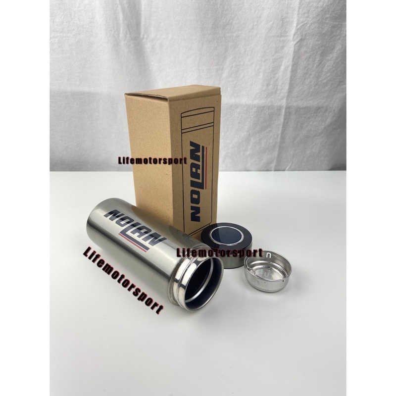 BOTOL MINUM NOLAN STAINLESS / TUMBLER NOLAN ORIGINAL / TERMOS MINI NOLAN / BOTOL MINUM BRANDED NOLAN