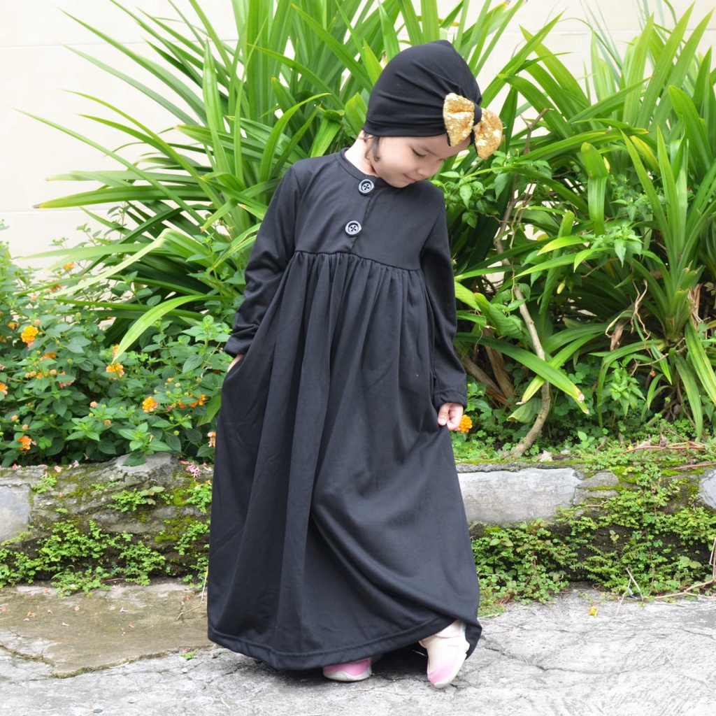 GAMIS KAOS HARIAN POLOS ANAK 1-5TH (DAILY SERIES)