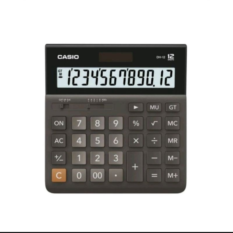 Kalkulator Meja Casio DH12 / Calculator Desktop DH-12 Original &amp; Garansi Resmi