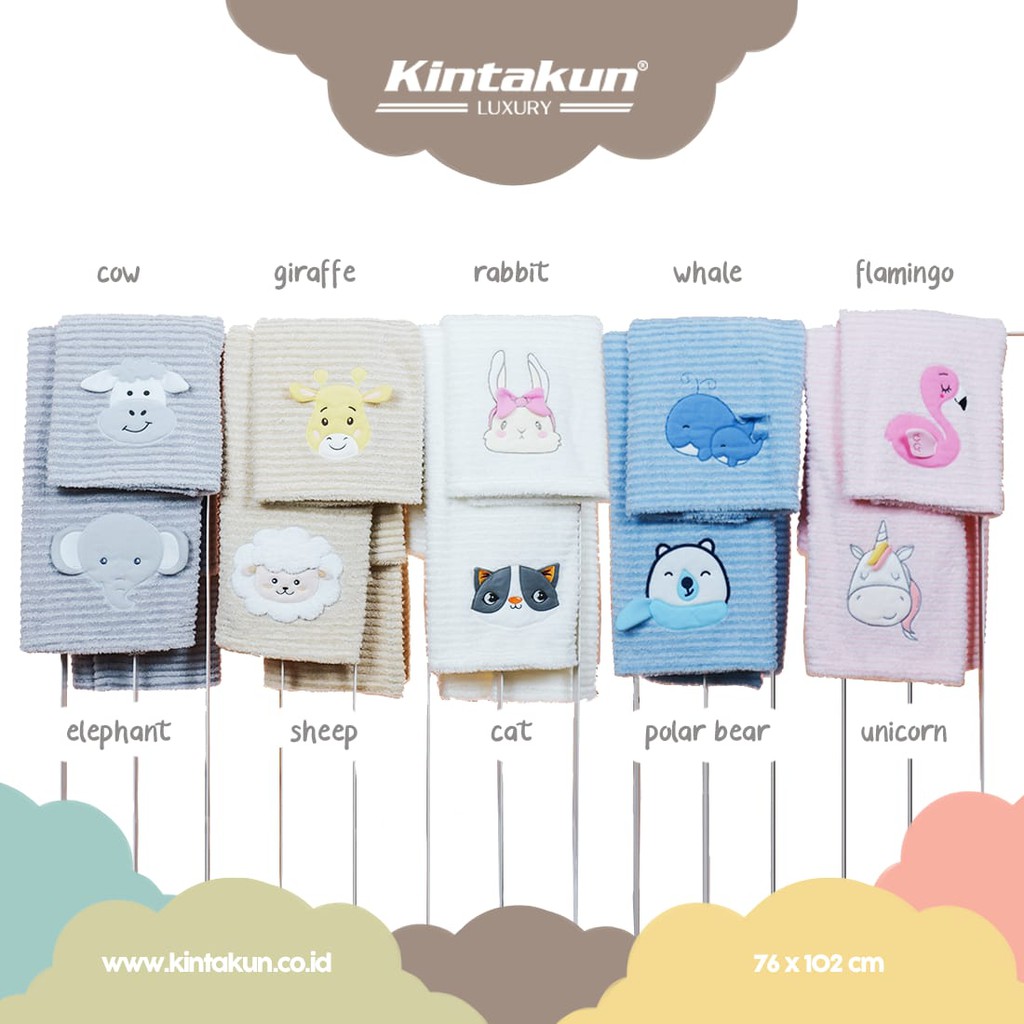 Kintakun Dluxe - Selimut Bayi / Baby Needle (76x102) Lembut Terlaris pilihan