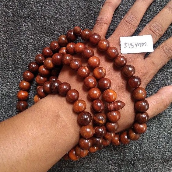 tasbih kokka bulat ± 13 mm ( 13mm ) 99 butir
