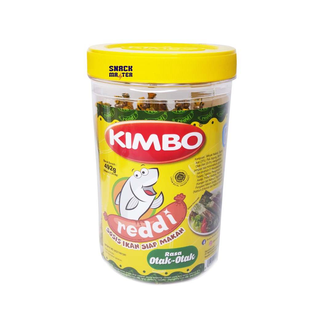 

JUN Kimbo Reddi Toples Sosis Sapi Siap Makan - 24pcs x 23gr