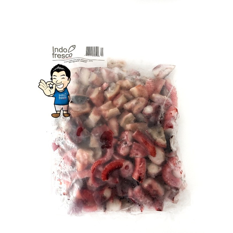 

Tako Leg Cut Impor/ Kaki gurita potong- 1 Kg