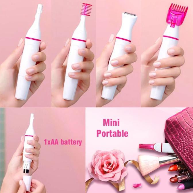 Alat Cukur Alis - Pencukur Perontok Bulu Kaki Ketiak Kemaluan Elektrik