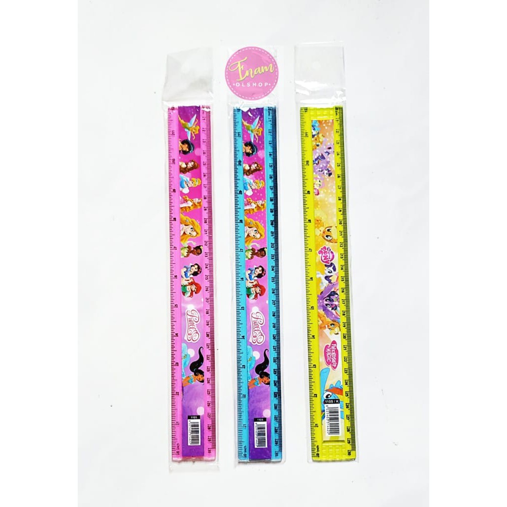

Penggaris Plastik Karakter 30CM 1pcs