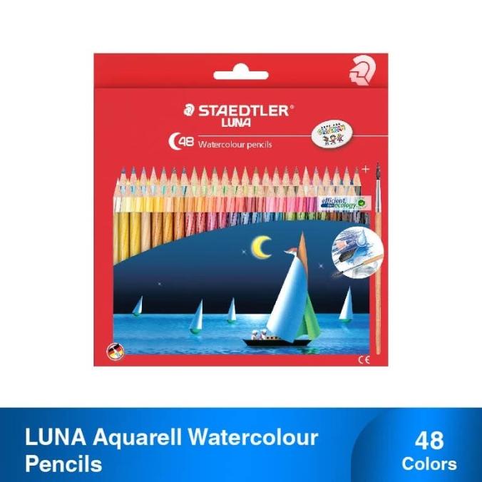 

PERALATAN MENGGAMBAR STAEDTLER LUNA WATERCOLOUR PENSIL 137 C48 PERALATAN LUKIS