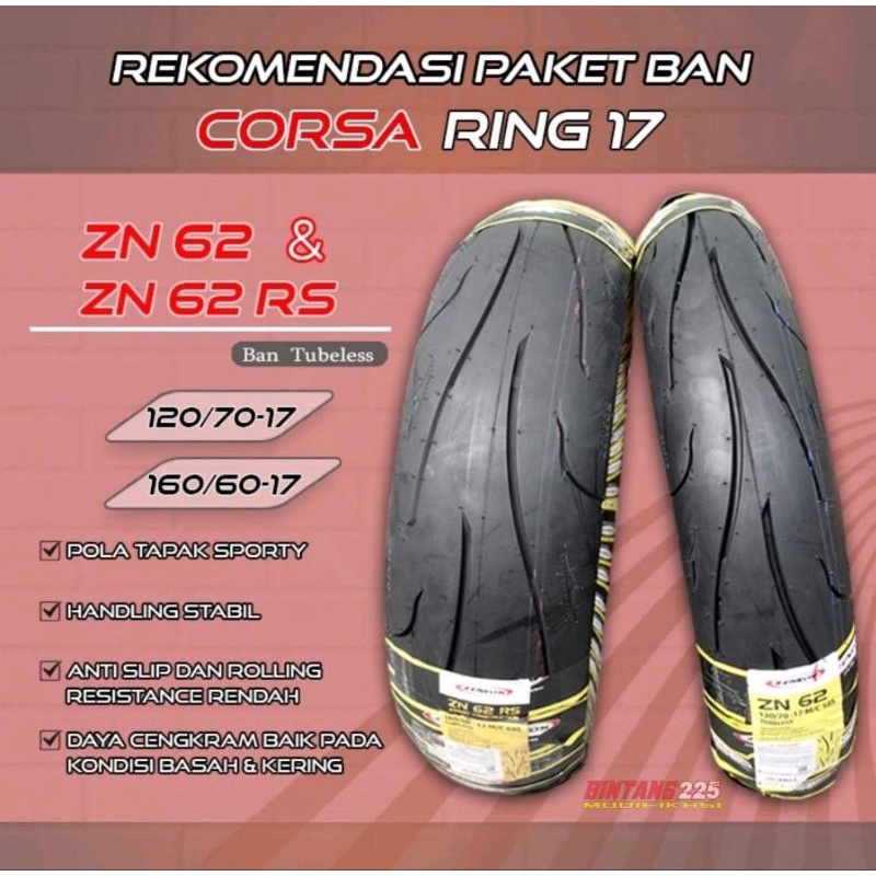 ban zeneos ZN62 120 70 160 60 R17 tubles ban 120-160 ring 17