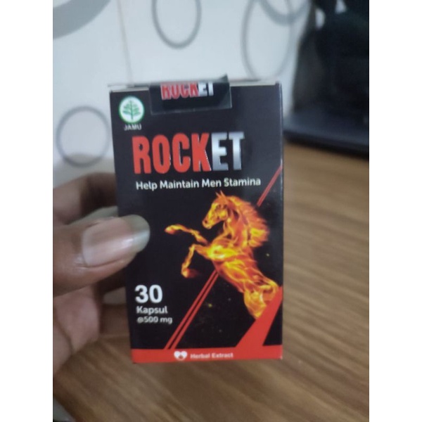 Rocket Herbal Asli Suplemen Stamina Pria