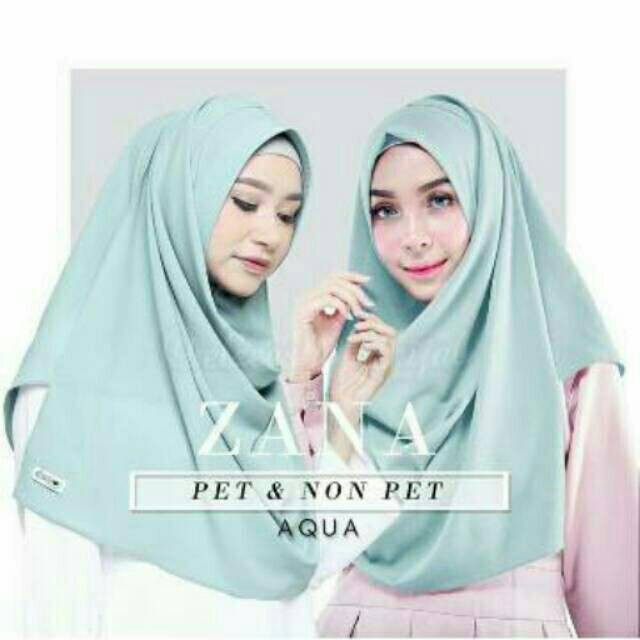 Zana pet | Zana non pet | hijab instan |kerudung instant