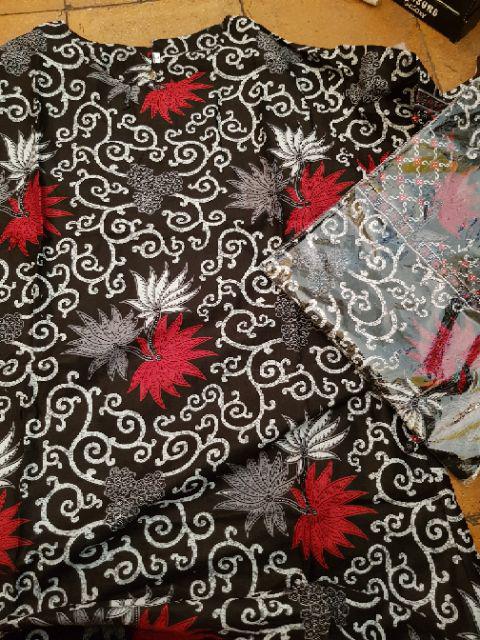 Maura Couple - Sania Ruffle Batik Couple Ori Ndoro Jowi Dnt Garansi