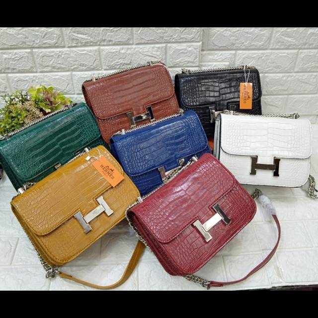 KLY H croco Himalaya / H crocodille /Kelly Croco / Kly Croco Glossy H