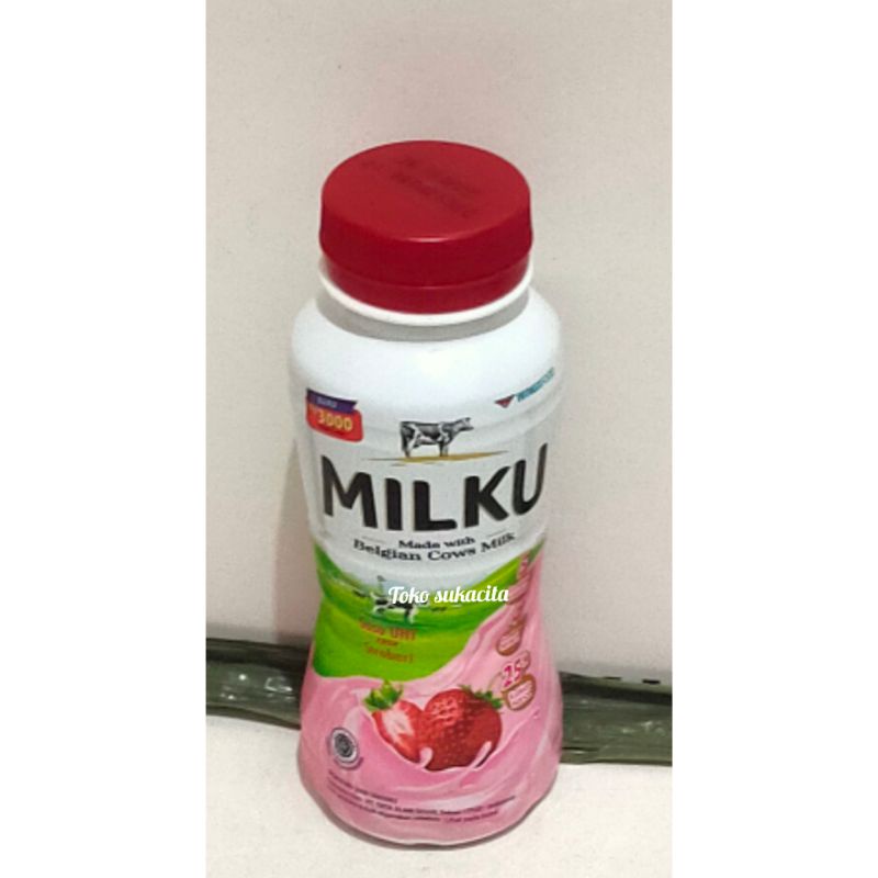 

milku susu uht rasa strawberry