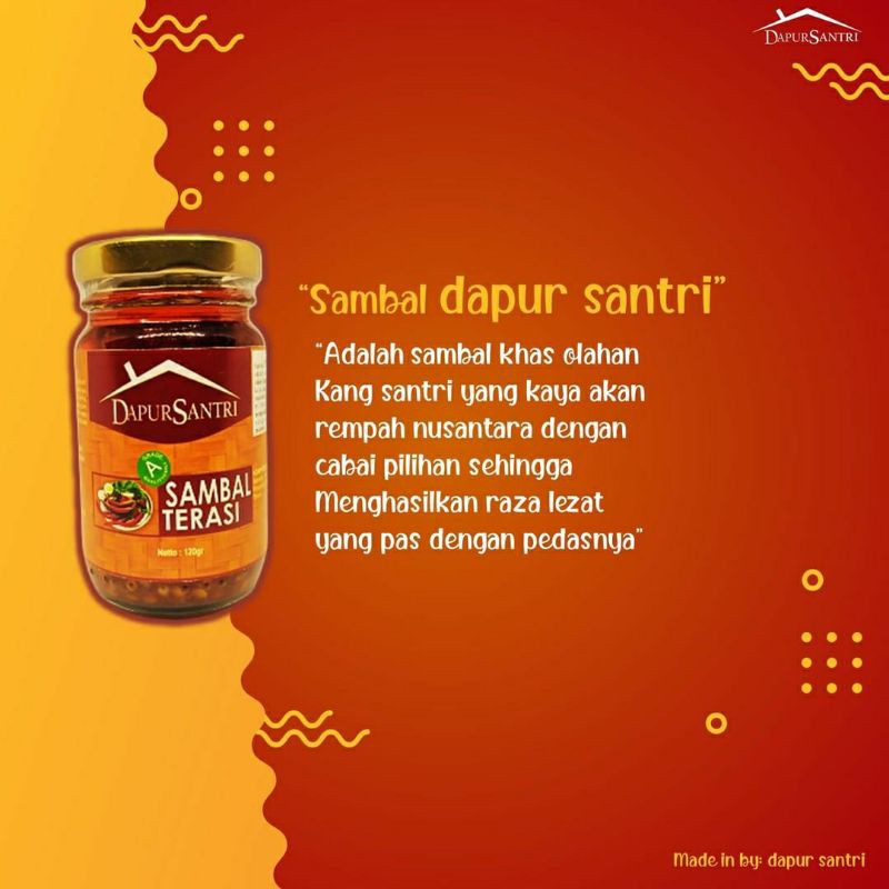 

Sambal Terasi By DapurSantri