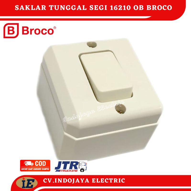 Broco 16210-11 Saklar Engkel Segi Ob